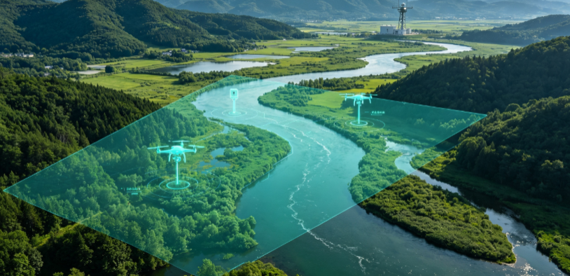 进贤县GEO 全域空间监测筑牢生态屏障，空间技术支撑环境治理与灾害防御