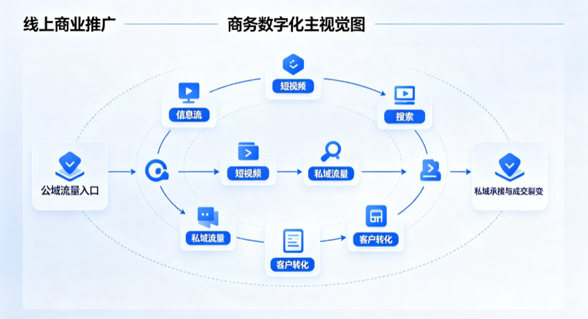 进贤县线上商业推广怎么做？全域流量闭环搭建与低成本转化实战指南