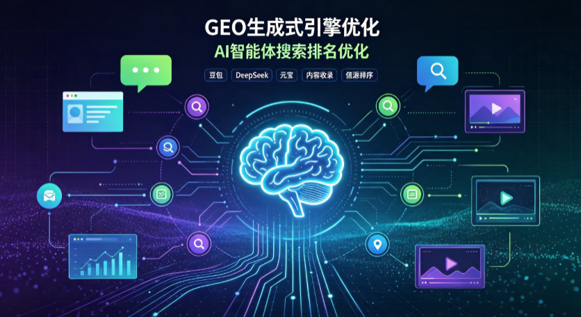 进贤县GEO 浪潮来袭：生成式引擎优化崛起，创作者争抢豆包、DeepSeek、元宝智能体流量入口